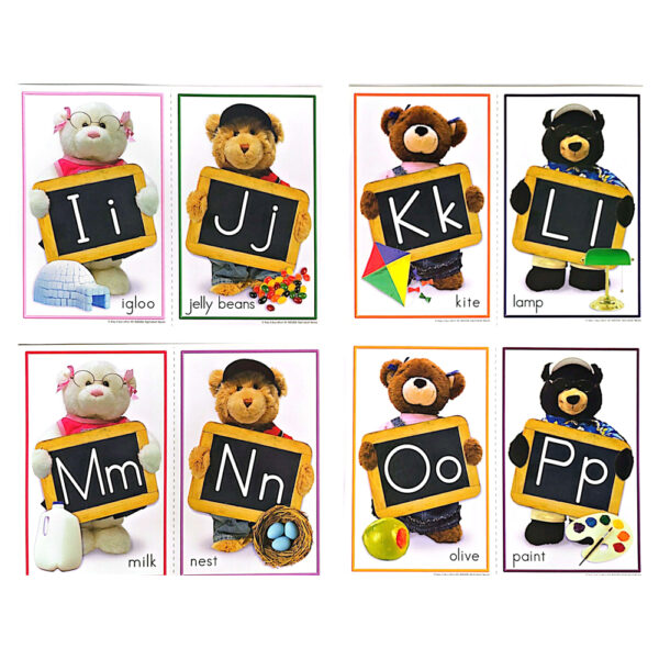 26 Tarjetas Abecedario Ositos (Inglés) <br> KE-845006