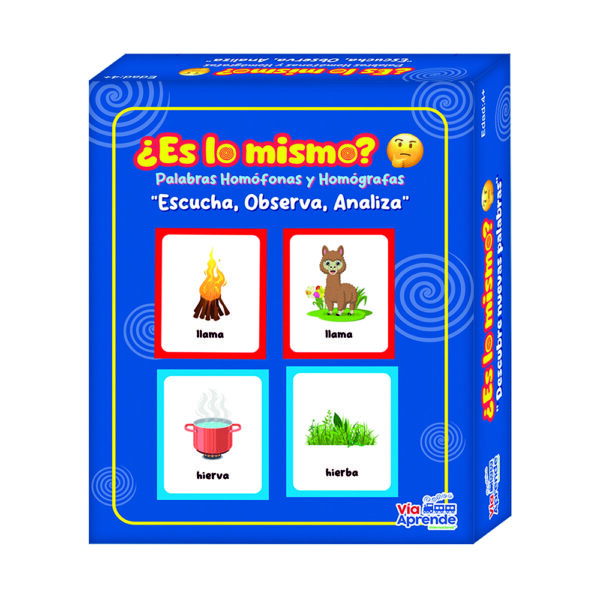 Tarjetas ¿Es lo Mismo? <br> DI-245
